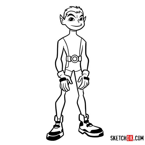 Teen Titans on Your Canvas: How to Draw Beast Boy Step-by-Step