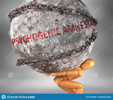 Psychogenic Amnesia and Hardship in Life - Pictured by Word Psychogenic ...