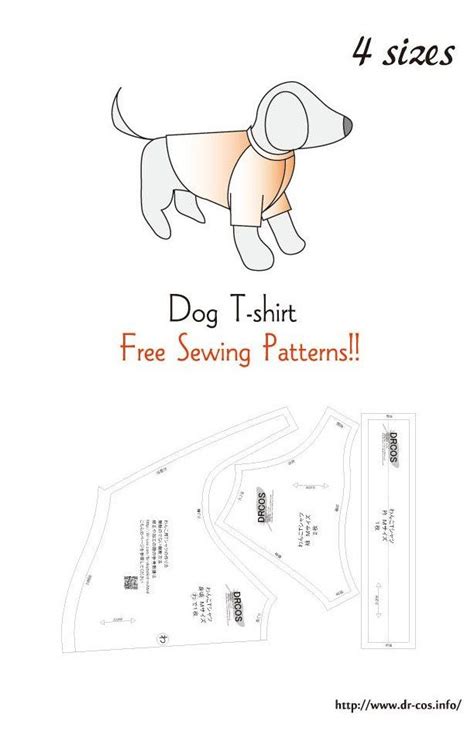 Dogtshirt Free Sewing Patterns #dog #t-shirt #pattern #dogt ...