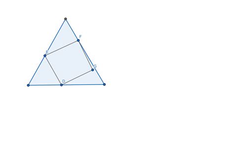 geometry - A square inside an equilateral triangle - Mathematics Stack ...