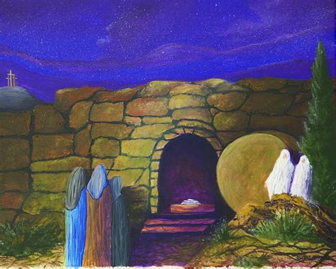 The Empty Tomb Painting by David Snyder