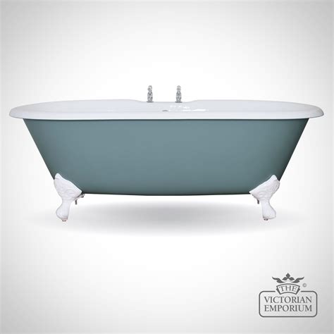 Bisleigh cast iron bath - painted | The Victorian Emporium