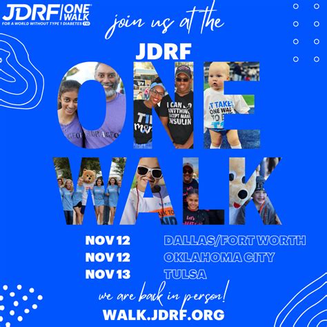 JDRF One Walk! - Northern Texas and Oklahoma Chapter