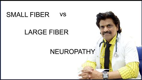 SMALL FIBER vs LARGE FIBER NEUROPATHY - YouTube