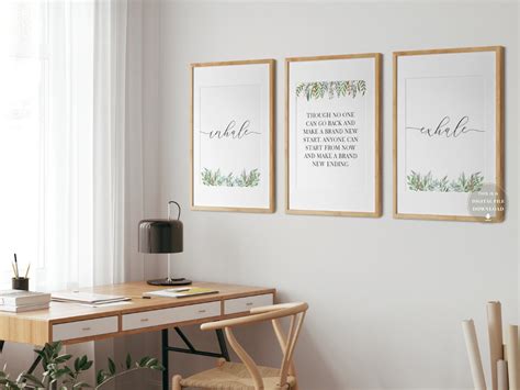 Set of 3 Therapist Office Decor Art Counselor Wall Posters - Etsy