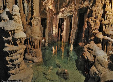 A cave new world: the amazing underground rock formations photographed for the first time ...