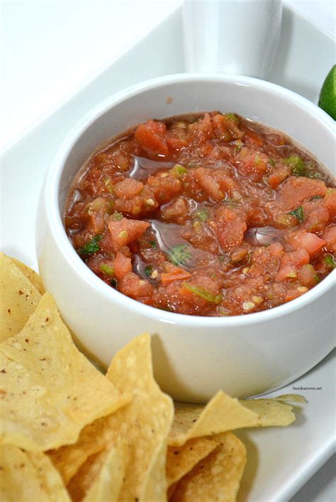 Copycat Chili’s Salsa Recipe - The Idea Room