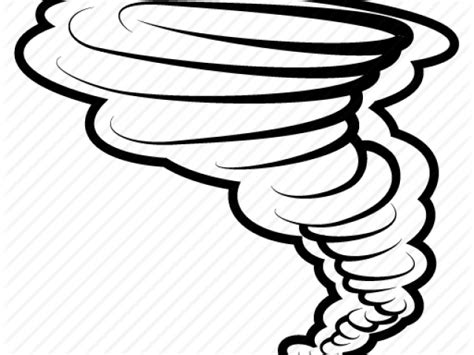 Drawn Tornado Line - Drawing Clipart - Full Size Clipart (#827549 ...