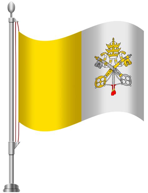 Vatican City Flag PNG Clip Art - Best WEB Clipart