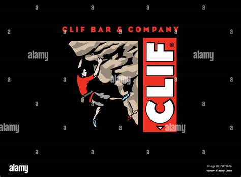 Clif Bar, Logo, Black background Stock Photo - Alamy