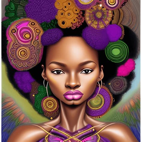 African American Women PNG Black Girl Magic Fashion Clipart Cute Afro ...