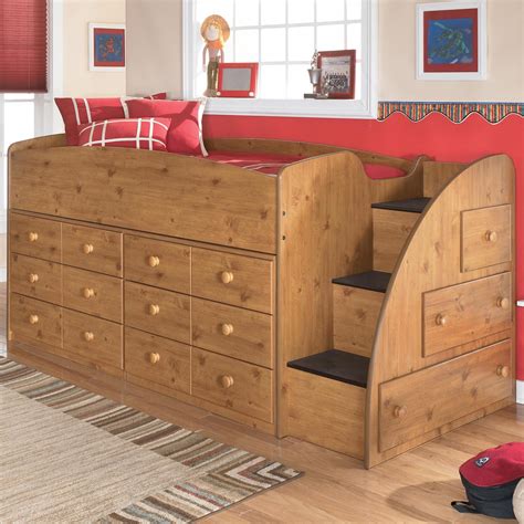 Twin Loft Bed With Storage Underneath | Foter