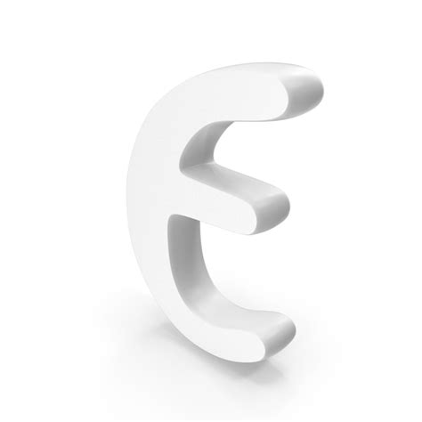 White Epsilon Math Symbol PNG Images & PSDs for Download | PixelSquid - S117353819