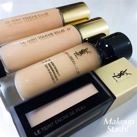 Yves Saint Laurent Beauté Fusion Ink Foundation in Singapore + A Quick Review of YSL Liquid ...