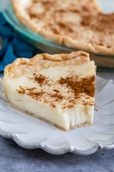 Sugar Cream Pie (Simple Recipe) - Crazy for Crust