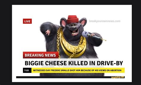 Biggie Cheese - Meme by Mr.Milsh :) Memedroid