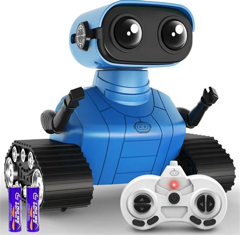 Hamourd Robot Toys for Boys Girls, Rechargeable Remote Control Robots, Emo Robot with Auto ...