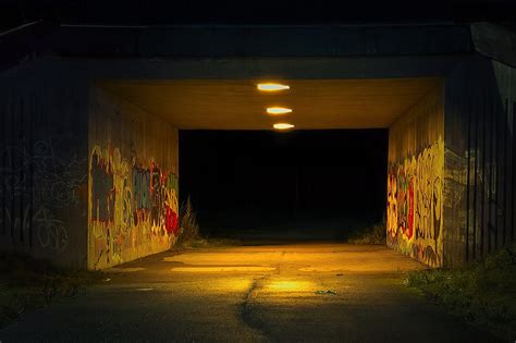 Edit free photo of The tunnel,night,grim,scary,graffiti - needpix.com