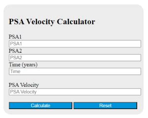 Psa Velocity Calculator - Calculator Academy