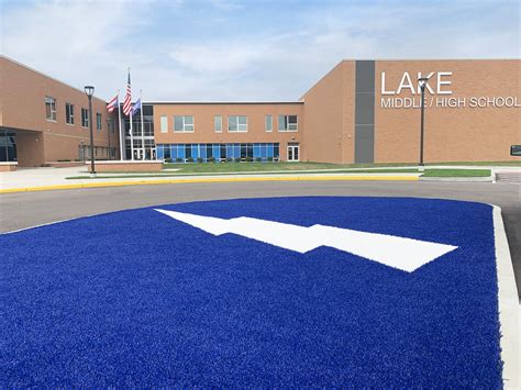 Lake Local Schools Blue Streaks Logo by ForeverLawn NEO | Flickr