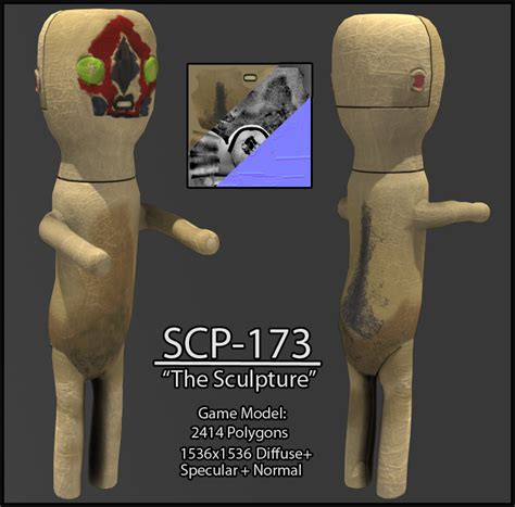 SCP-173 by TheOneFree-man on DeviantArt