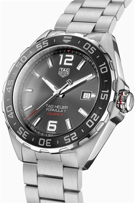 Shop TAG Heuer Black Formula 1 Calibre 5 Automatic Watch for Men | Ounass UAE