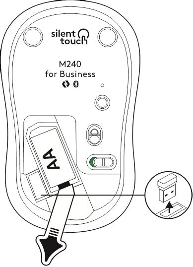 Logitech M240 - Compact Silent Wireless Bluetooth Mouse Manual | ManualsLib