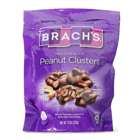 Brach's Milk Chocolate Peanut Clusters, 10oz - Walmart.com