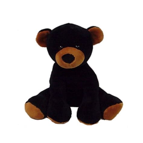 Comfies Black Bear Stuffed Animal by Fiesta