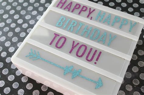 DIY Light Box Letters {tutorial} – gingersnapcrafts