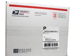 USPS Labels - Priority Mail Labels - Click-N-Ship Labels - OnlineLabels.com