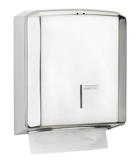 Paper Towel Dispenser Stainless Bright - Mediclinics