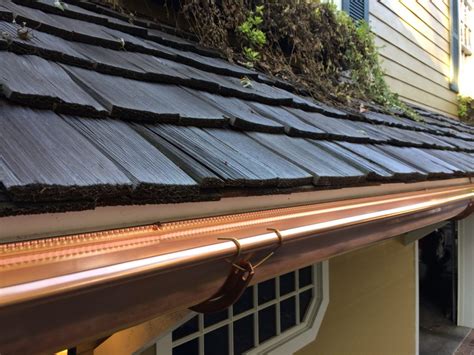 half-round-copper-gutter | Gutter Guards Direct