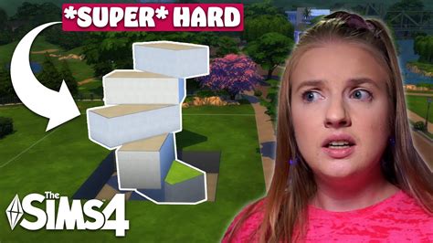 I tried the SPIRAL STAIRCASE Sims 4 Build Challenge 😳 - YouTube