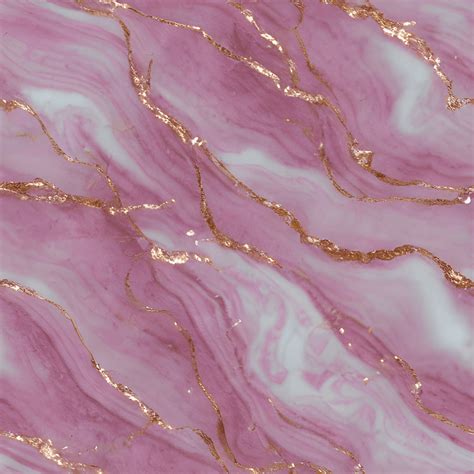 Pink and Rose Gold Marble · Creative Fabrica