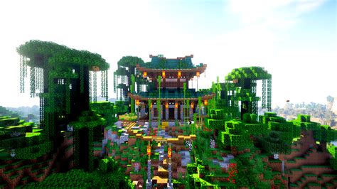 Small Chinese House up on the mountain. : r/Minecraft