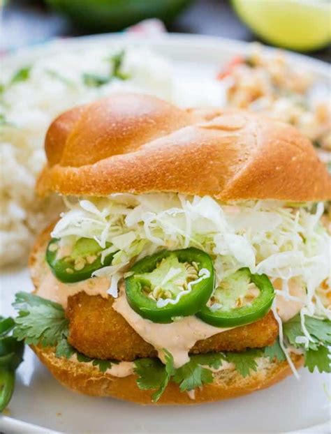 Fish Fillet Sandwich (Taco Style) • The Wicked Noodle