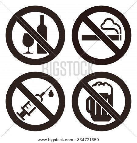 No Alcohol Sign, No Image & Photo (Free Trial) | Bigstock