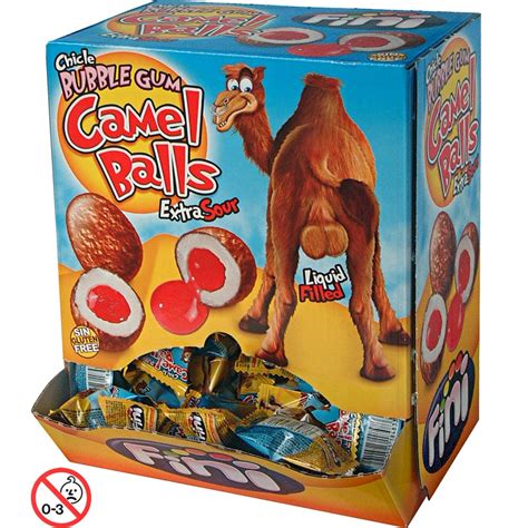 Fini Camel Balls Kaugummi Bubble Gum 200 Stück Kaugummi Kinderkaugummi Fini Kaugummi