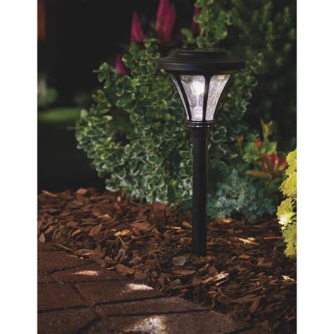 Buy Moonrays LED Solar Path Light Black (Pack of 9)