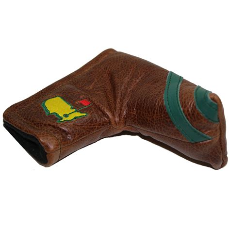 Lot Detail - Augusta National Members Brown Leather Putter Cover