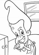 Jimmy Neutron 2 Coloring Page  Free Printable Pages For Kids sketch template