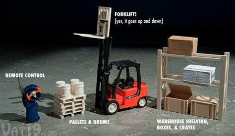 R/C Mini Forklift Set