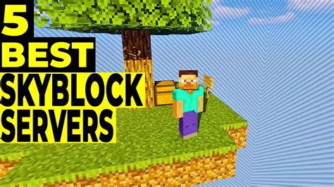 🤩 5 Best Skyblock Servers YOU Should Play in Minecraft 2020! 🤩 | Minecraft, Best minecraft ...