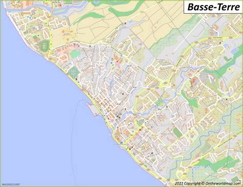 Basse-Terre Map | Guadeloupe, France | Maps of Basse-Terre