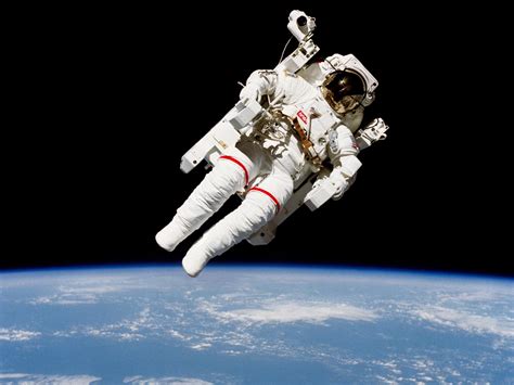 Watch Footage of a Spacewalking Astronaut - Heads Up by Boys' Life