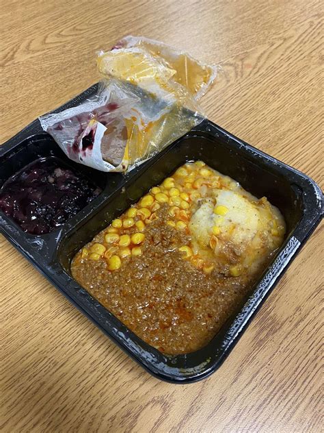 School Cafeteria Food After Photo Of Lunch Sparks Concern