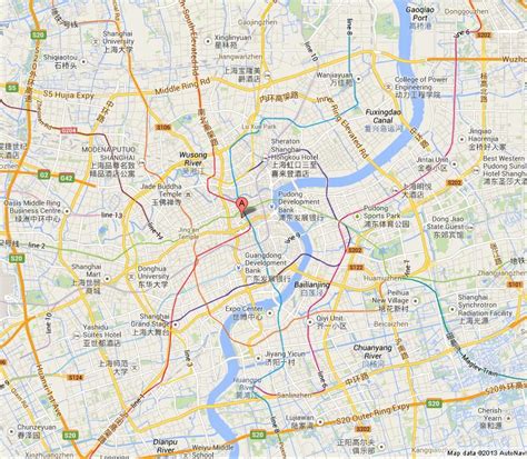 Map of Shanghai