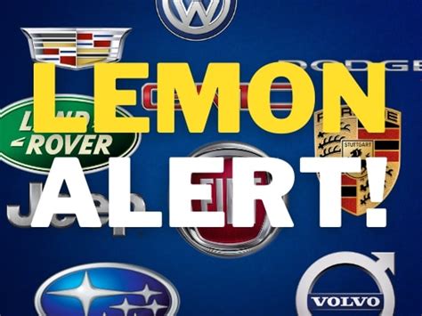 List of Vehicle Manufacturers With the Most Lemons in 2022-2024 - The Lemon Law Experts