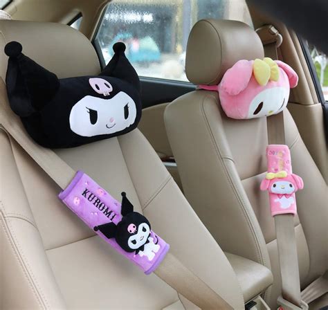 Cinnamoroll Plush Couple Seatbelt Covers Set One Pair Brand New Super ...